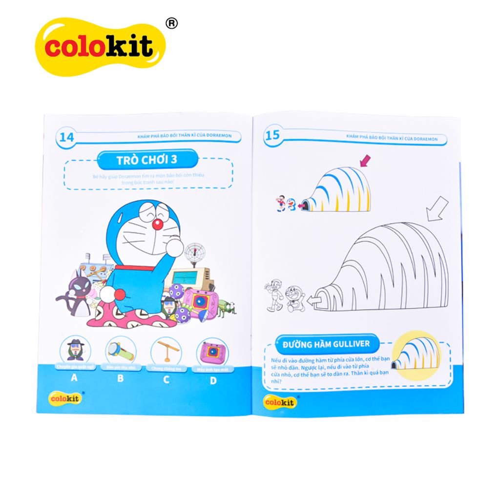 Tập tô màu Colokit Doraemon CB-07/DO