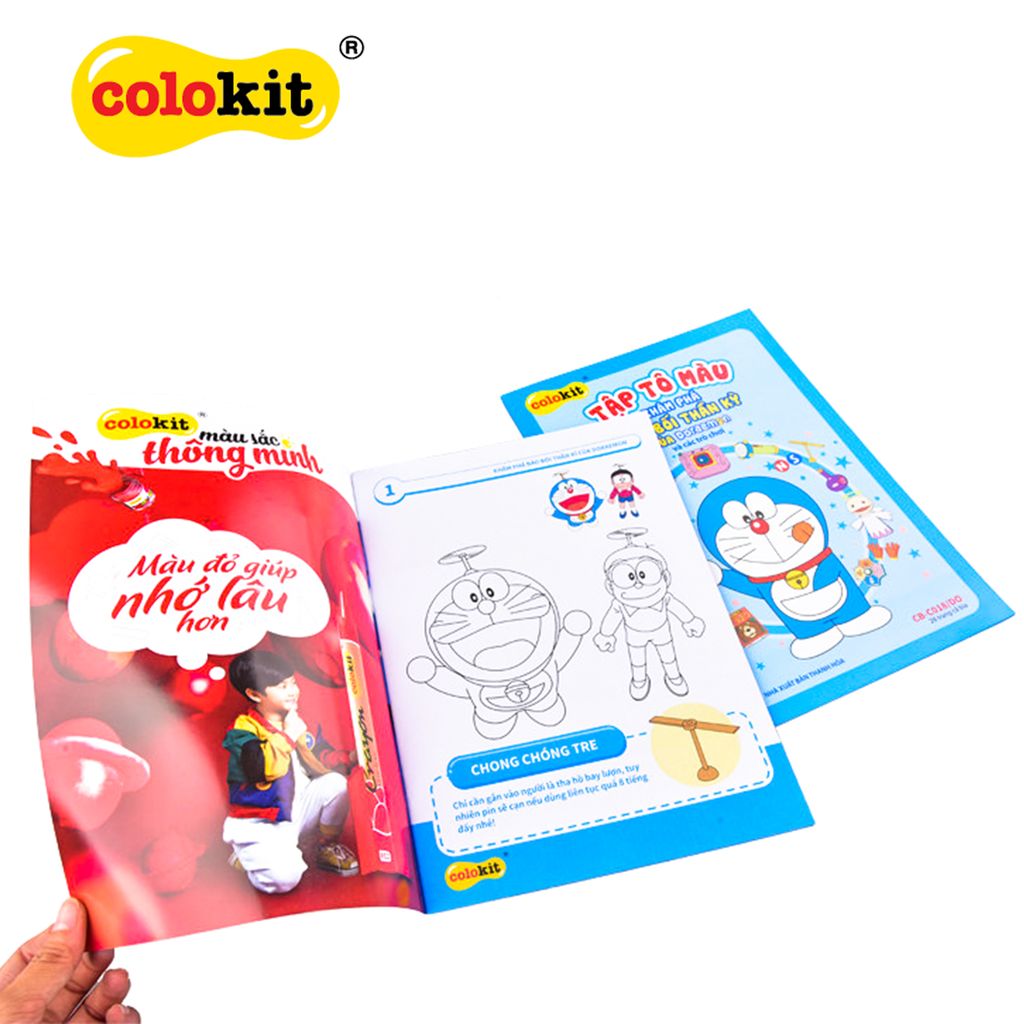 Tập tô màu Colokit Doraemon CB-07/DO