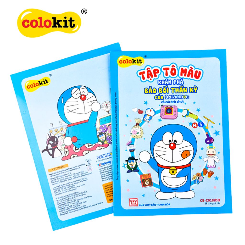 Tập tô màu Colokit Doraemon CB-07/DO