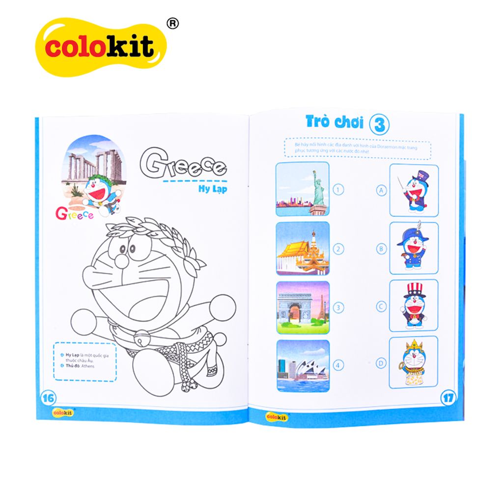 Tập tô màu Colokit Doraemon CB-07/DO