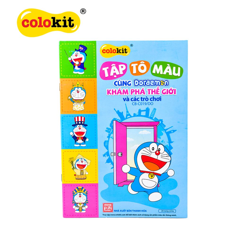 Tập tô màu Colokit Doraemon CB-07/DO