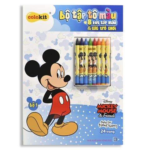 Combo mỹ thuật Mickey và những người bạn
