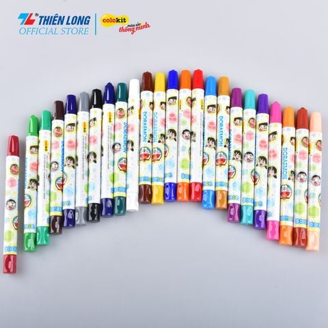 Bút sáp vặn 24 màu Thiên Long Colokit TCR-C009/DO