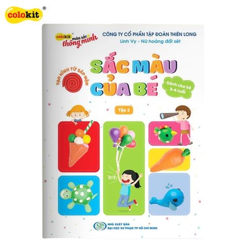 Cẩm nang tạo hình sáp nặn 3-4T2 Colokit THSN-C02