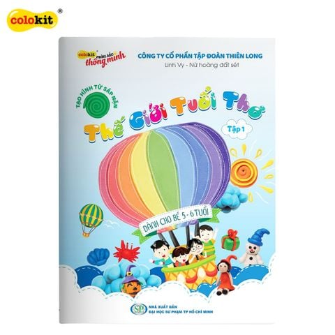 Cẩm nang tạo hình sáp nặn 5-6T1 Colokit THSN-C05