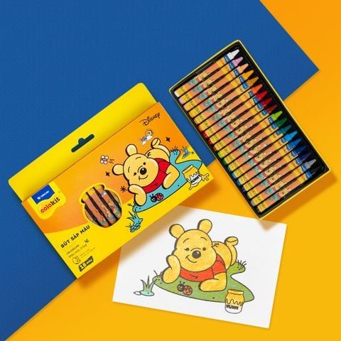 Combo mỹ thuật gấu Pooh (5 món tiện dụng, nhân vật hoạt hình ngộ nghĩnh)