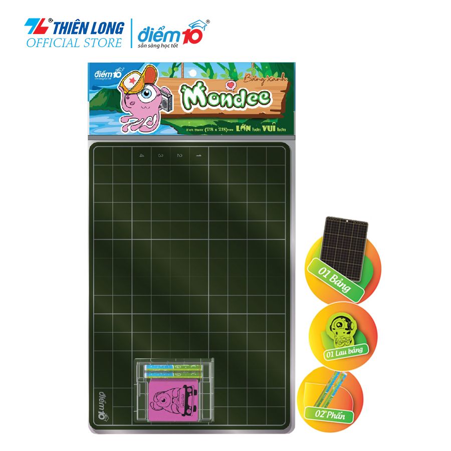 Bảng học sinh Mondee Thiên Long Điểm 10 TP-B022 - Màu xanh