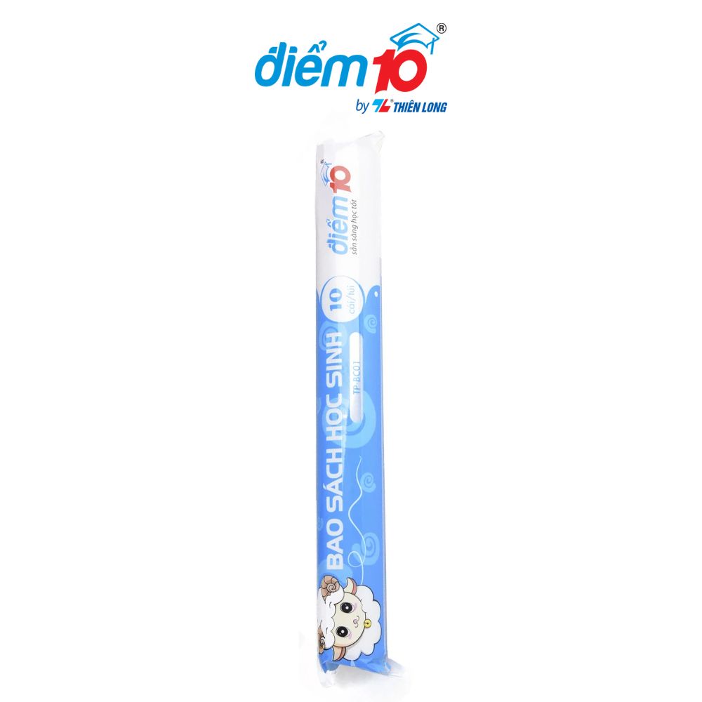 Combo 10 Bìa bao sách Điểm 10 TP-BC01