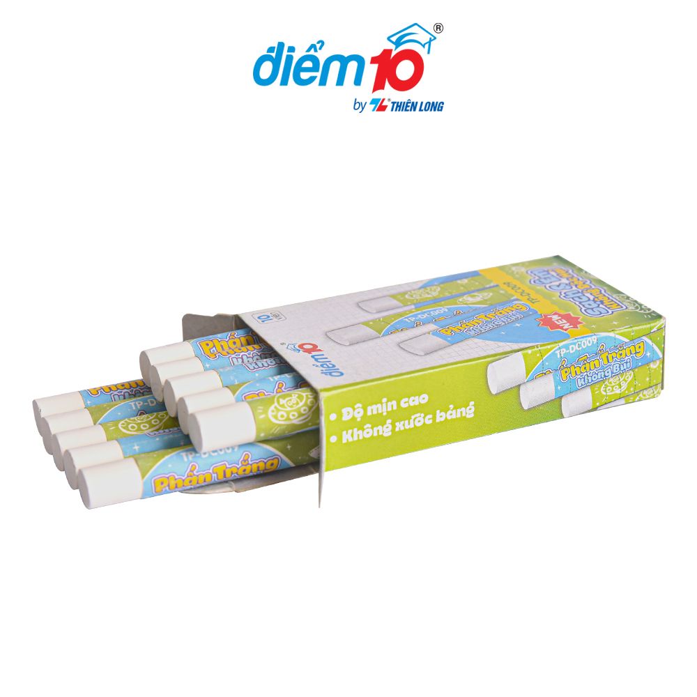 Phấn trắng không bụi Thiên Long Điểm 10 TP-DC009