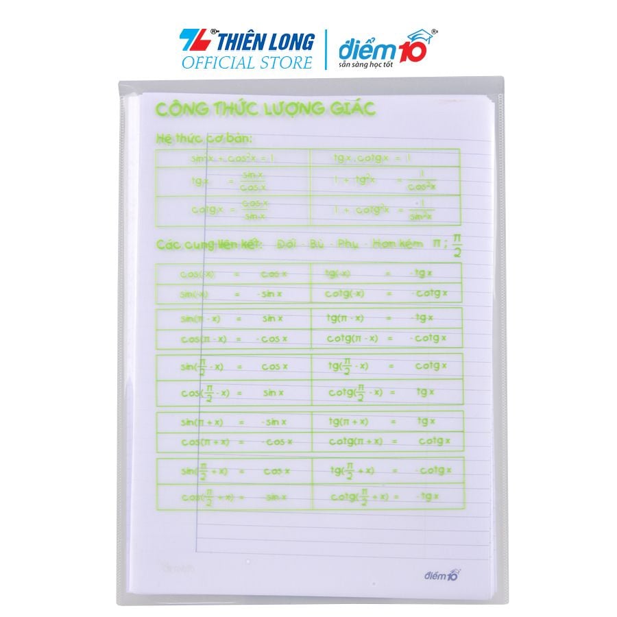 Giấy kiểm tra Thiên Long Điểm 10 TP-GKT05 - Dòng kẻ ngang 7mm