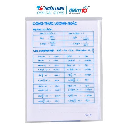 Giấy kiểm tra Thiên Long Điểm 10 TP-GKT06 - Dòng kẻ ngang