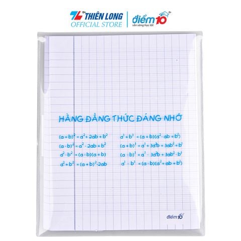 Giấy kiểm tra Thiên Long Điểm 10 TP-GKT09 - 4 ô ly ngang