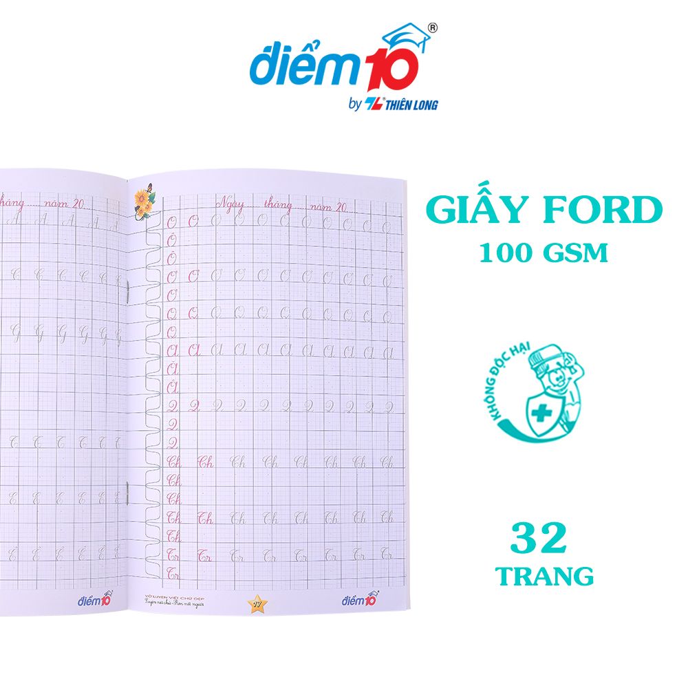 Luyện viết chữ đẹp Điểm 10 TP-LVCD04