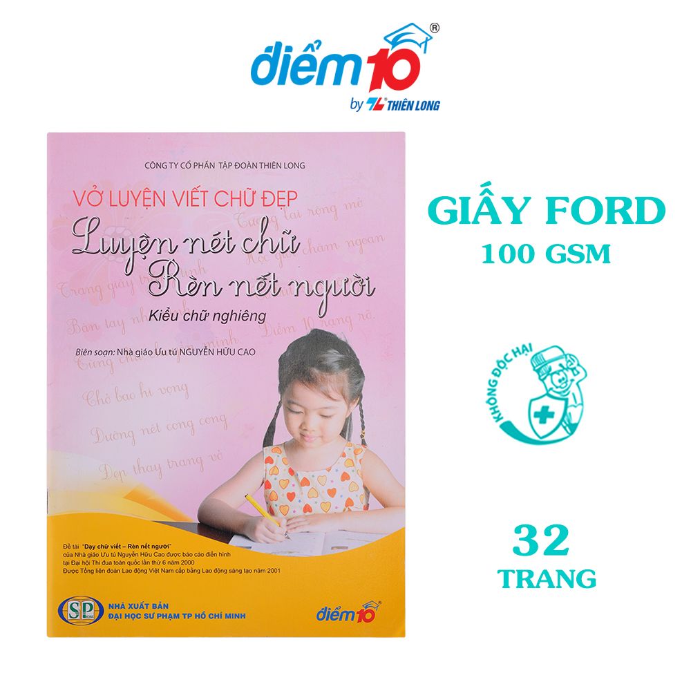 Luyện viết chữ đẹp Điểm 10 TP-LVCD04