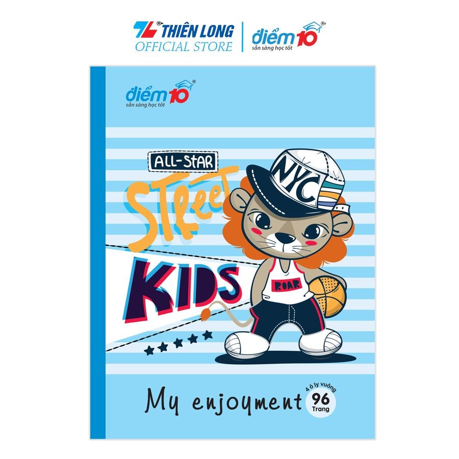 [Combo 5 cuốn] Tập học sinh 96 trang Điểm 10 TP-NB039 (hình ngẫu nhiên)