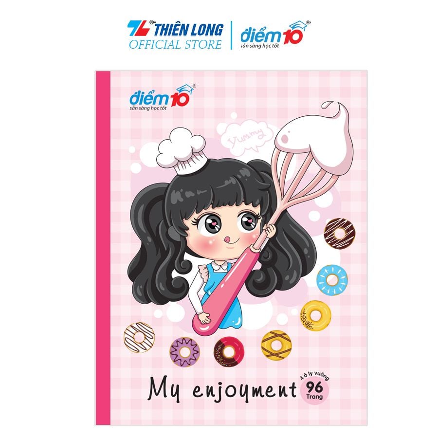 [Combo 5 cuốn] Tập học sinh 96 trang Điểm 10 TP-NB039 (hình ngẫu nhiên)