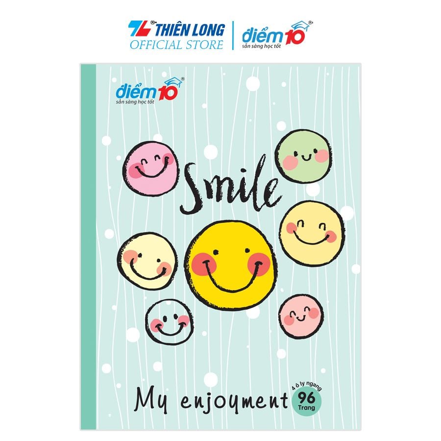 [Combo 5 cuốn] Tập học sinh 96 trang Điểm 10 TP-NB048  (hình ngẫu nhiên)