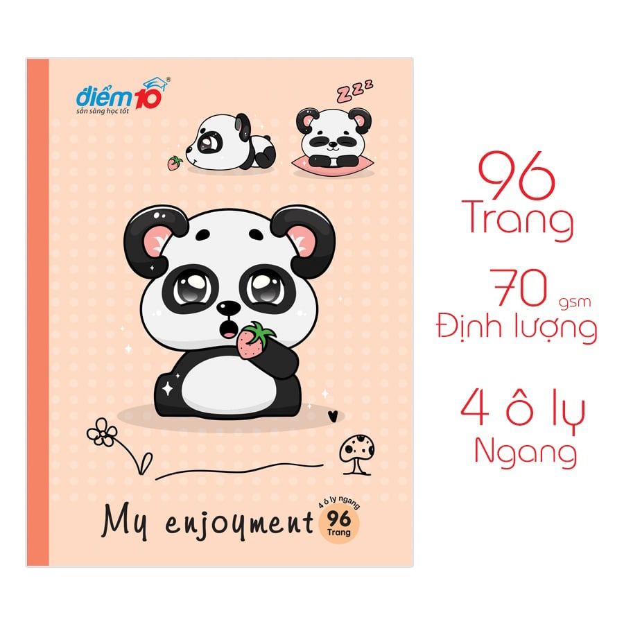 [Combo 5 cuốn] Tập học sinh 96 trang Điểm 10 TP-NB048  (hình ngẫu nhiên)