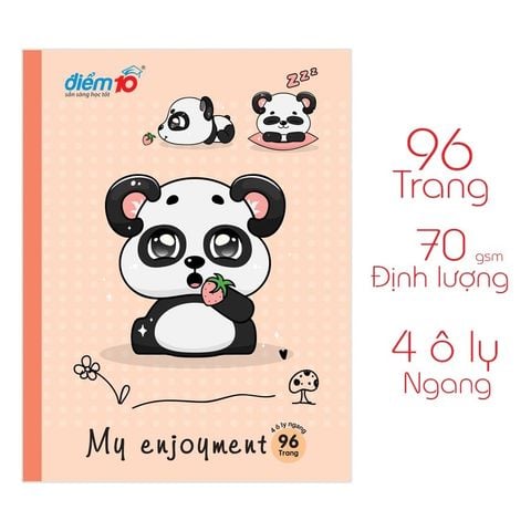 [Combo 5 cuốn] Tập học sinh 96 trang Điểm 10 TP-NB048  (hình ngẫu nhiên)