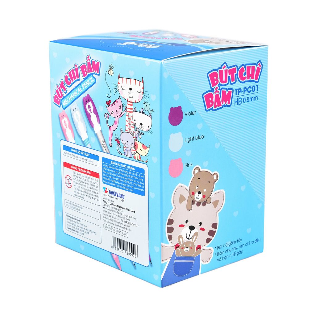 Combo 5 Bút chì bấm Điểm 10 TP-PC01