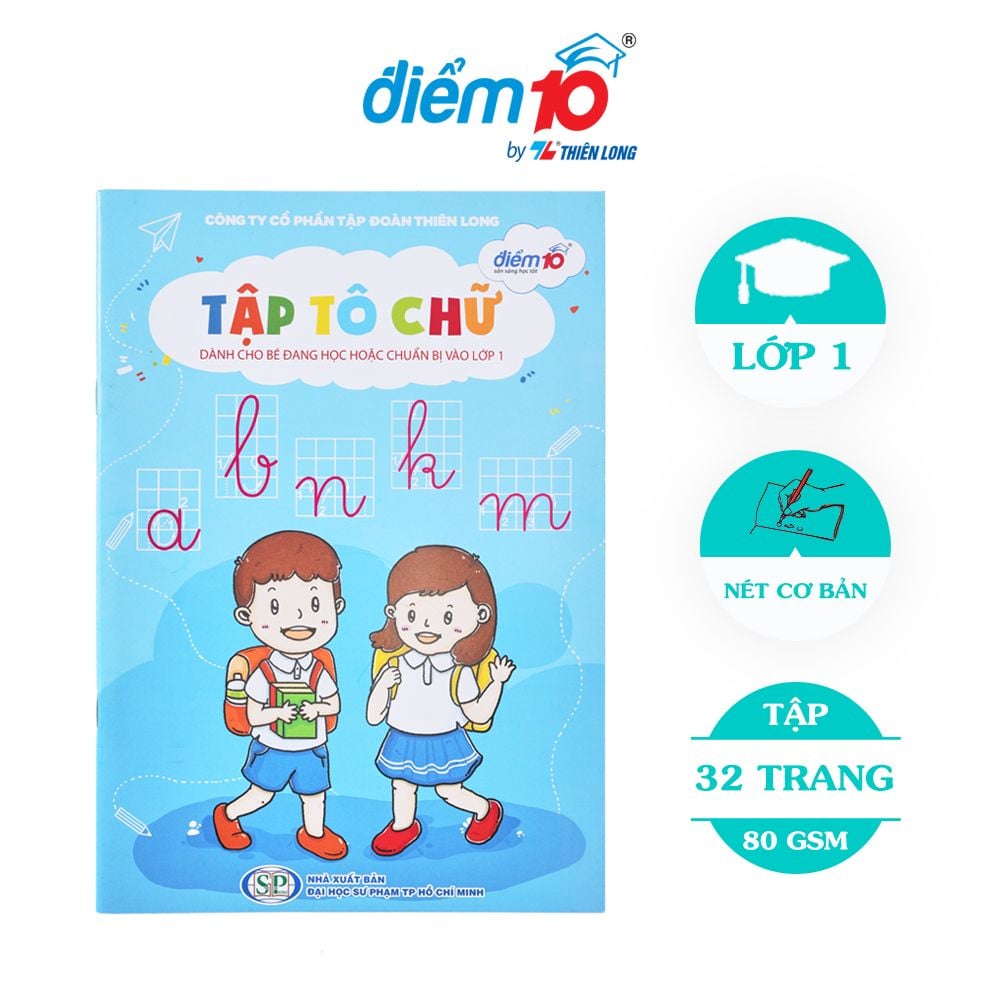 Tập tô chữ Điểm 10 TP-TTC05