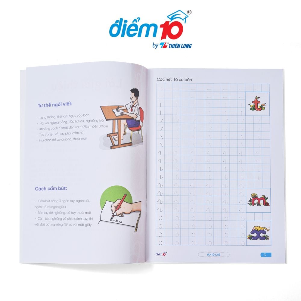 Tập tô chữ Điểm 10 TP-TTC05