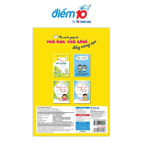 Tập tô nét Thiên Long Điểm 10 TP-TTN01