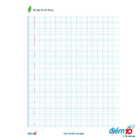 Tập tô nét Thiên Long Điểm 10 TP-TTN01