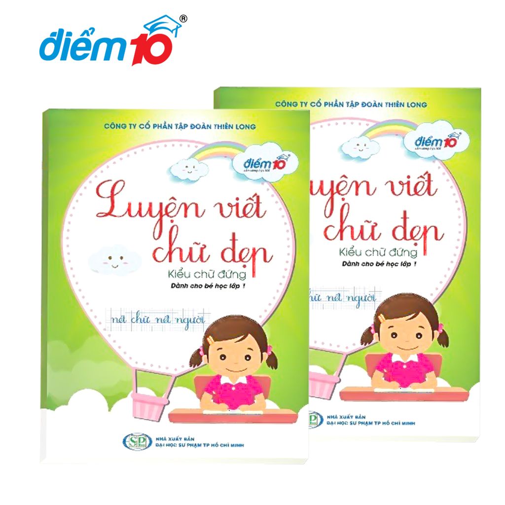 Luyện viết chữ đẹp Điểm 10 TP-LVCD05 và TP-LVCD06