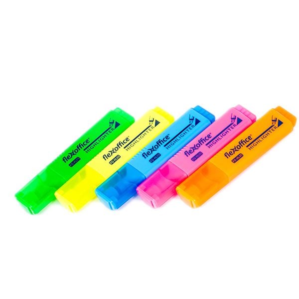 Combo 20 Bút dạ quang FlexOffice FO-HL05