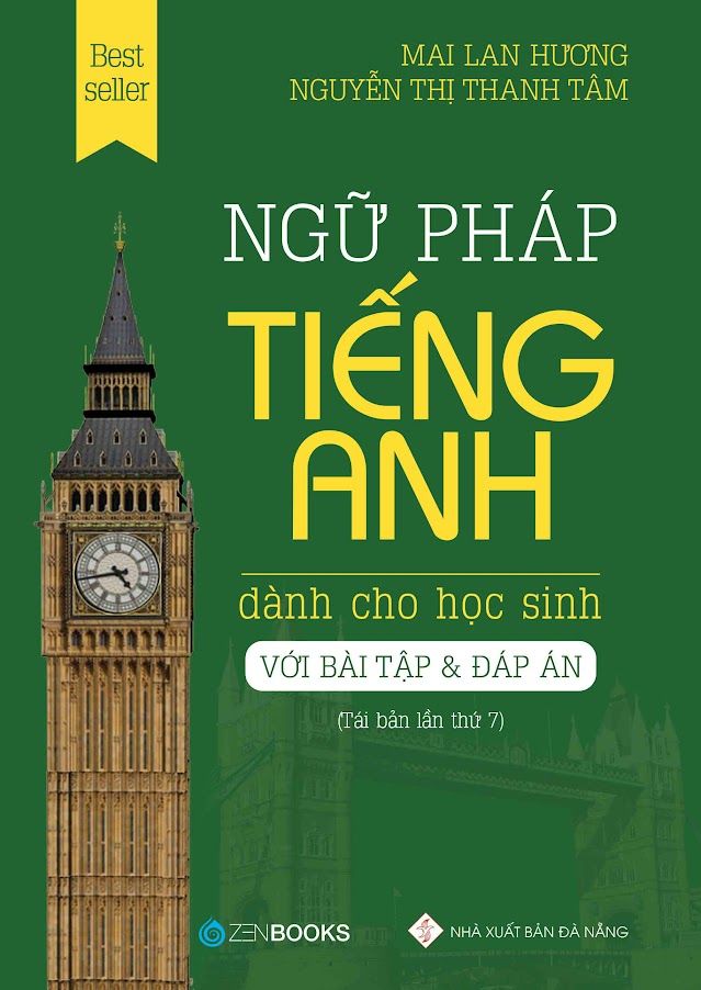 Ngữ pháp tiếng anh dành cho học sinh TB