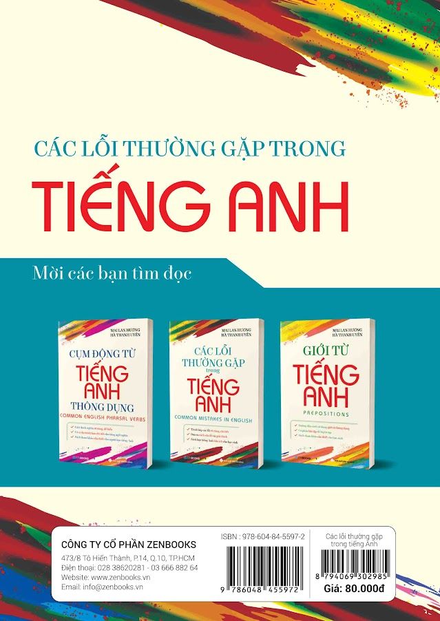 Các lỗi thường gặp trong Tiếng Anh