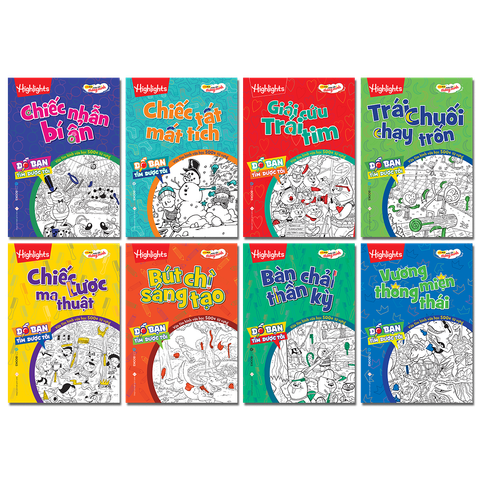 Bộ Sách Đố Bạn Tìm Được Tôi (8 Cuốn)