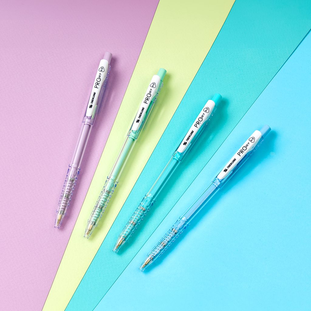 Combo 20 Bút bi màu pastel PRO 027 Thiên Long TL-105