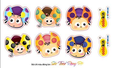 Quà tặng Sticker cánh cam