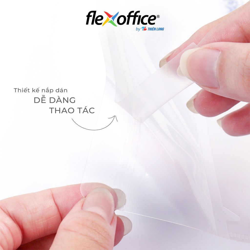 Bìa bao thư A4 Travel File Thiên Long Flexoffice lưu trữ 100 tờ A4