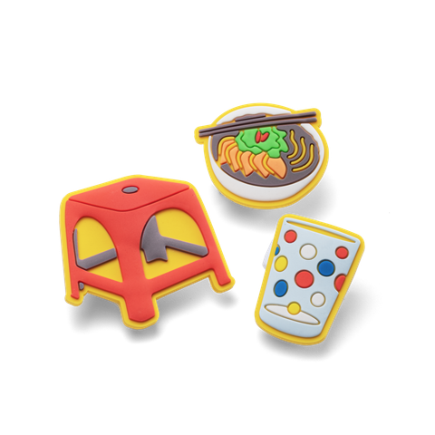  Bộ 3 Charm Biti's Hà Nội Đậm Chất Việt Màu Vàng AAUH04500VAG 