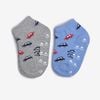 Combo 2 Đôi Với Biti's Trẻ Em Màu Xám ASBG00020XAM