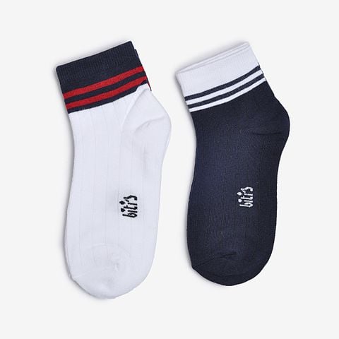  Combo 2 Đôi Vớ Biti's Trẻ Em Màu Xanh ASBG00040XNH 