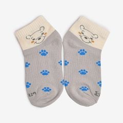  Combo 2 Đôi Vớ Biti's Trẻ Em Màu Xanh Nhớt ASBG00050XNH 