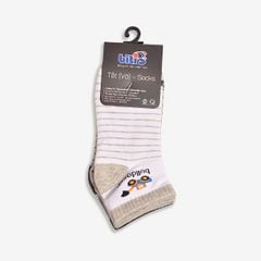  Combo 2 Đôi Vớ Biti's Trẻ Em Màu Trắng ASBG00060TRG 