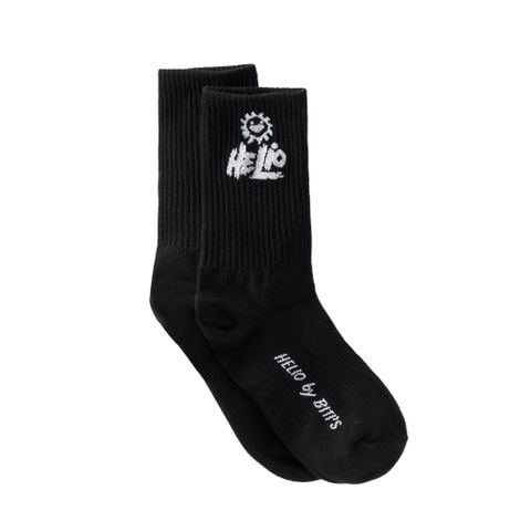 Vớ Cổ Cao Biti's Helio Teen Màu Đen ASGG00120DEN