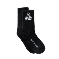  Vớ Cổ Cao Biti's Helio Teen Màu Đen ASGG00120DEN 