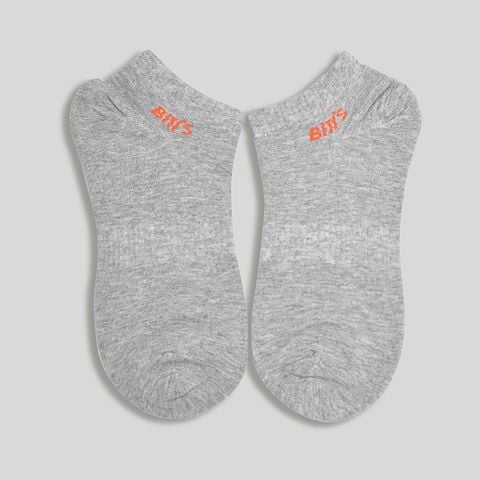  Combo 2 Đôi Vớ Lười Biti's Màu Xám và Trắng ASUG00010XAM 