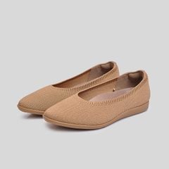  Giày Búp Bê Biti's Nữ Màu Nâu BBW002700NAU 