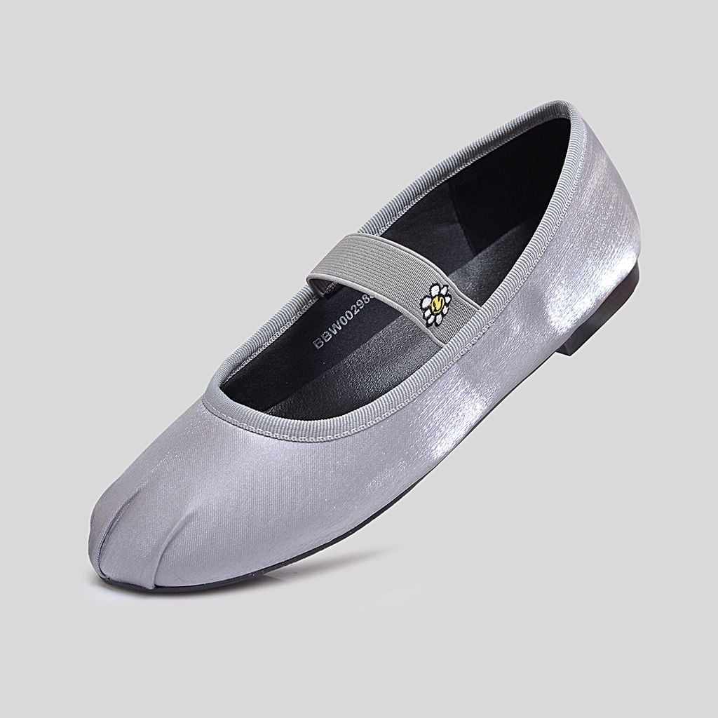  Giày Búp Bê Biti's Nữ Màu Xám BBW002988XAM 
