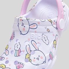  Dép Eva Biti's Joy Bé Gái Màu Tím Lợt BEG004900TIL 