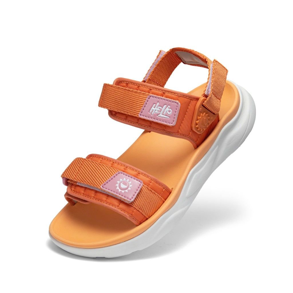  Sandal Biti's Helio Teen Nữ Màu Cam Đậm BEG006000CAD 
