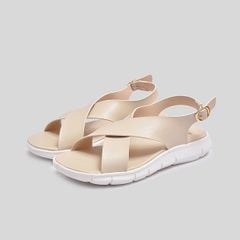  Sandal Biti's Êmbrace Nữ Màu Kem Lợt BEW003100KEL 