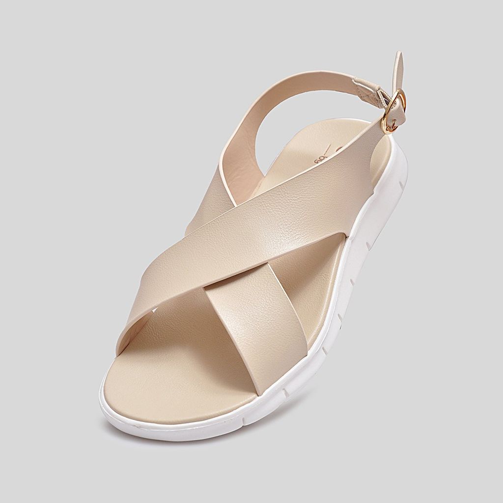  Sandal Biti's Êmbrace Nữ Màu Kem Lợt BEW003100KEL 